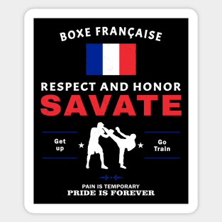 Savate Fighter Sticker